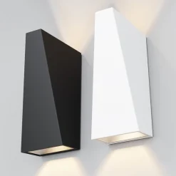 Maytoni Utendørs LED-vegglampe Times Square hvit Hot