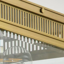 Elstead Utendørs taklampe Holborn, børstet messing Best