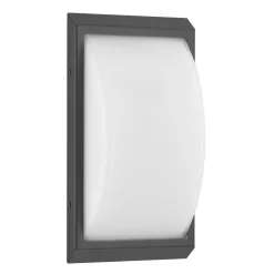 LCD Utendørs vegglampe 053 bevegelsessensor, grafitt| Vegglamper Med Sensor|Utebelysning Med Sensor