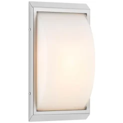 LCD Utendørs vegglampe 052, stål, glass, bevegelsessensor Clearance