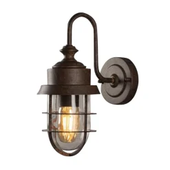 Konstsmide Utendørs vegglampe Cerignola rust New