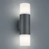 Trio Lighting Utendørs vegglampe Hoosic 2 lyskilder, antrasitt Online
