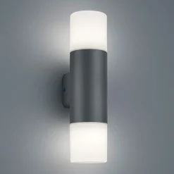 Trio Lighting Utendørs vegglampe Hoosic 2 lyskilder, antrasitt Online