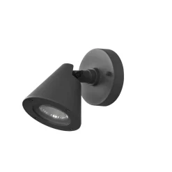 Trio Lighting Utendørs vegglampe Kaveri av aluminium, antrasitt| Vegglamper Utendørs