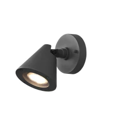 Trio Lighting Utendørs vegglampe Kaveri av aluminium, antrasitt| Vegglamper Utendørs