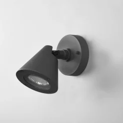 Trio Lighting Utendørs vegglampe Kaveri av aluminium, antrasitt| Vegglamper Utendørs