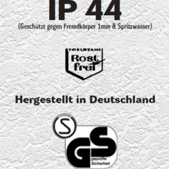 CMD Utendørs vegglampe Legendo, stål Online