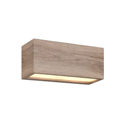 Trio Lighting Utendørs vegglampe Mayenne, trefarget, up- & downlight, kantet Outlet