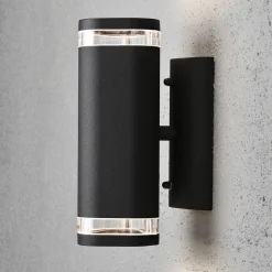 Konstsmide Utendørs vegglampe Modena 2 lyskilder svart Online