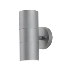 Konstsmide Utendørs vegglampe New Modena 2 lyskilder grå