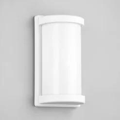 Reality Leuchten Utendørs vegglampe Puelo av trykkstøpt alu, hvit| Vegglamper Utendørs