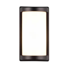 Reality Leuchten Utendørs vegglampe Puelo, støpt aluminium svart Sale