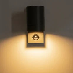 Näve Utendørs vegglampe Rombe med sensor, 1 lyskilde| Utebelysning Med Sensor|Utebelysning Med Sensor