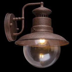 Globo Utendørs vegglampe Sella av rustfarget stål| Vegglamper Utendørs