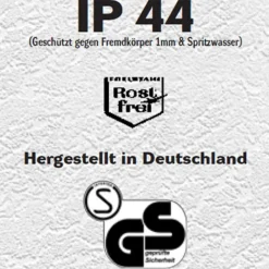 CMD Utendørs vegglampe Toma i stål med sensor| Vegglamper Med Sensor|Utebelysning Med Sensor
