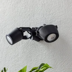 Fumagalli Utespot Minitommy, 2 lyskilder, CCT, svart/frost| Utespotter