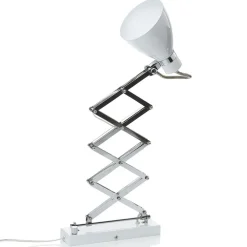 Steinhauer Uttrekkbar vegglampe Kordian i metall, hvit Outlet