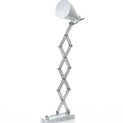 Steinhauer Uttrekkbar vegglampe Kordian i metall, hvit Outlet