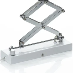 Steinhauer Uttrekkbar vegglampe Kordian i metall, hvit Outlet