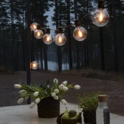 Konstsmide Christmas 24V system ølhage kjede Globe forlengelse 10fl.| Julebelysning