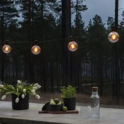 Konstsmide Christmas 24V system ølhage kjede Globe forlengelse 10fl.| Julebelysning