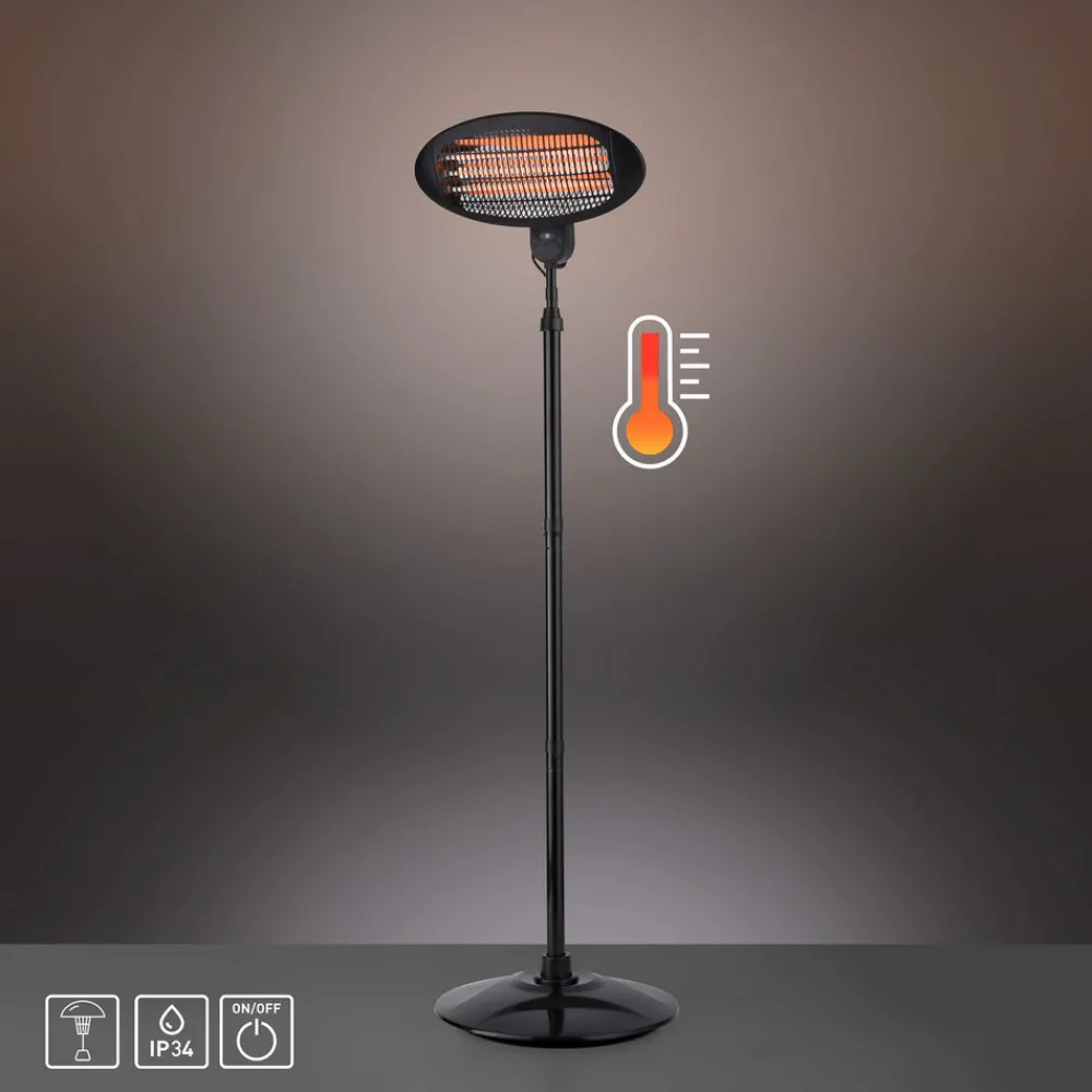 JUST LIGHT. Varmeelement til gulv Glow, IP34, 650W/1350W/1500W Online