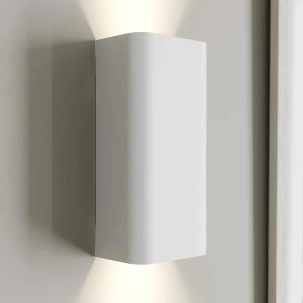 Nowodvorski Lighting Vegglampe Bergen opp & ned, hvit New