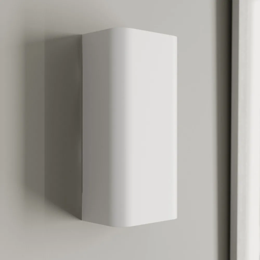 Nowodvorski Lighting Vegglampe Bergen opp & ned, hvit New