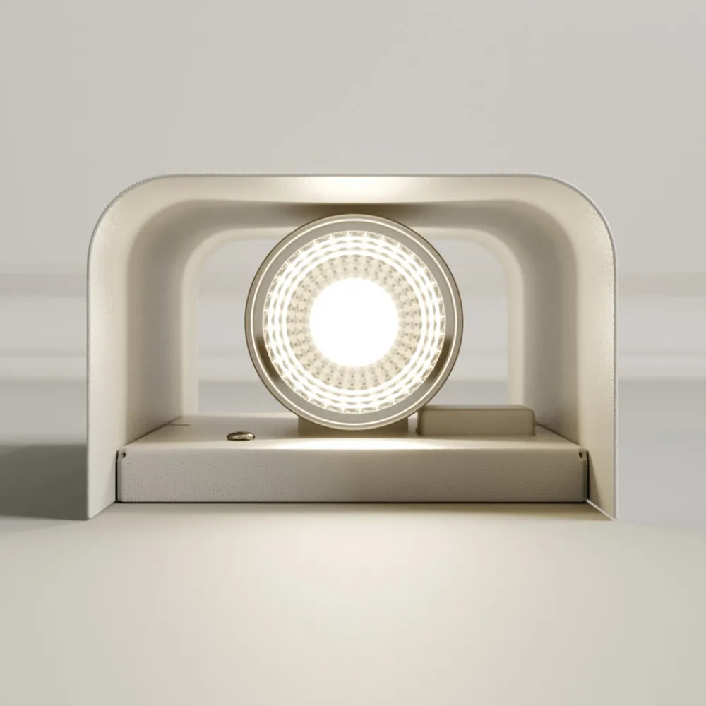 Nowodvorski Lighting Vegglampe Bergen opp & ned, hvit New