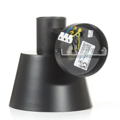 SIGMA Vegglampe Dunka i metall, 1 lyskilde, svart| Vegglamper