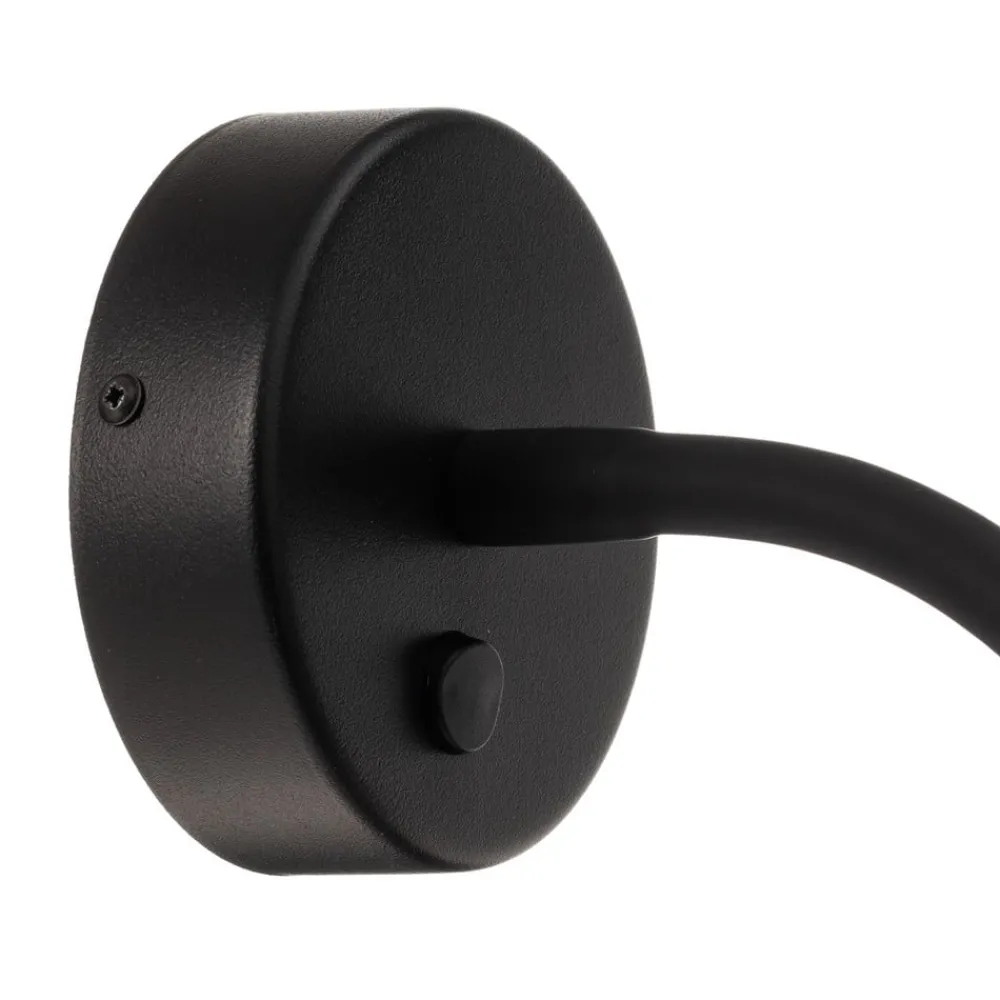 Nowodvorski Lighting Vegglampe Eye Flex S, svart| Design- Og Hotellbelysning|Led-Innendørs