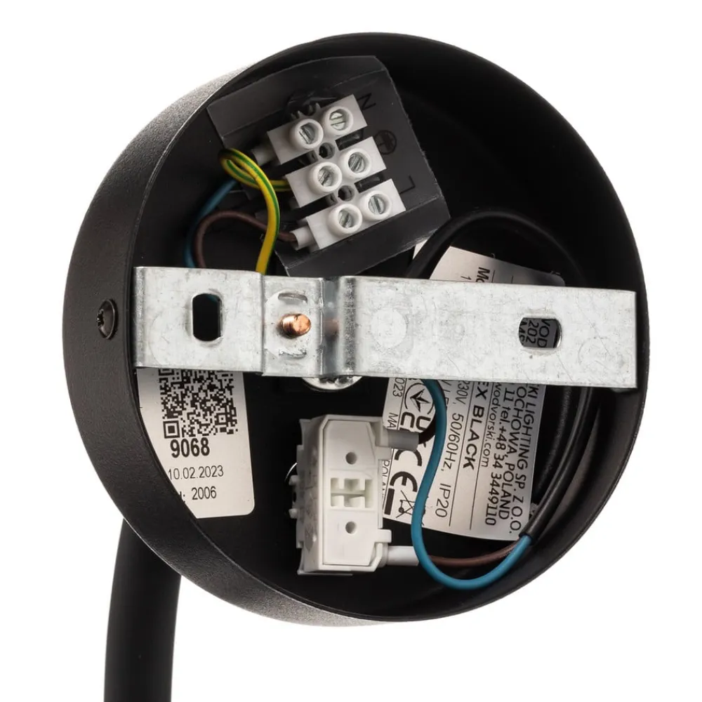 Nowodvorski Lighting Vegglampe Eye Flex S, svart| Design- Og Hotellbelysning|Led-Innendørs