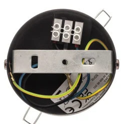 EMIBIG LIGHTING Vegglampe Glassy, svart, grafitt, glass, E14, Ø 14 cm Hot