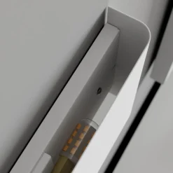 Nowodvorski Lighting Vegglampe Haga, hvit, metall, G9, opp/ned, 25,5 cm bred Clearance