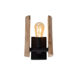 JUST LIGHT. GmbH Vegglampe i tømmer laget av tre| Vegglamper