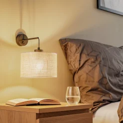 TK Lighting Vegglampe Juta, 1 lyskilde Best