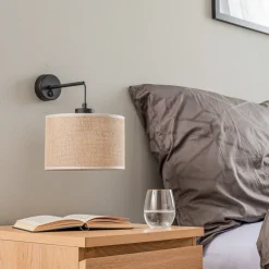 TK Lighting Vegglampe Juta, 1 lyskilde Best