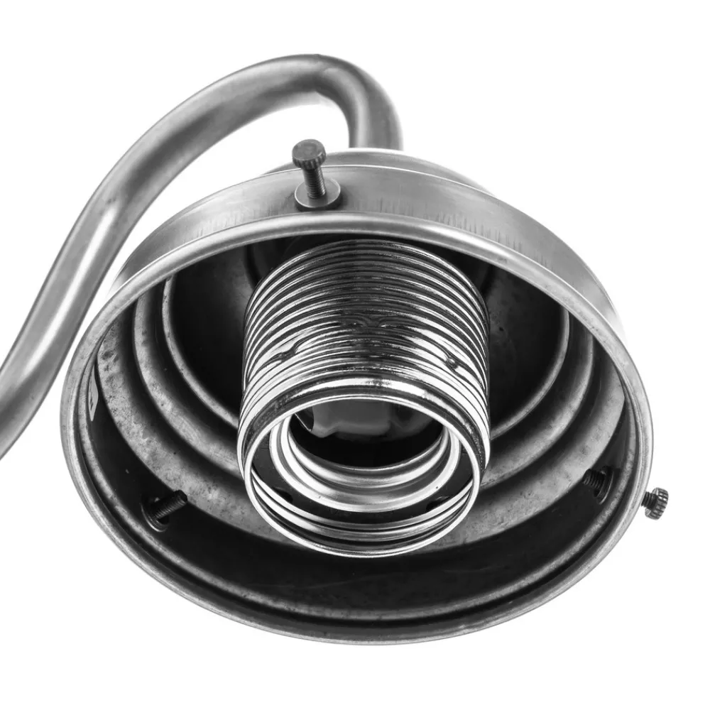 Berliner Messinglampen Vegglampe Larry, nikkel matt Best