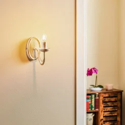 HELAM Vegglampe Malbo i hvitt, 1 lyskilde| Vegglamper