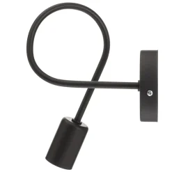 HELAM Vegglampe Oxford i metall i svart Online