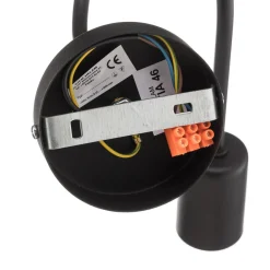 HELAM Vegglampe Oxford i metall i svart Online