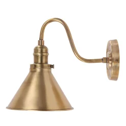 Elstead Vegglampe Provence, antikk messing