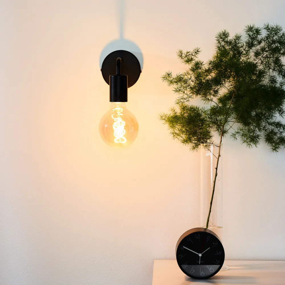 Lucide Vegglampe Scott, svart
