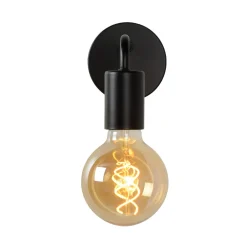 Lucide Vegglampe Scott, svart