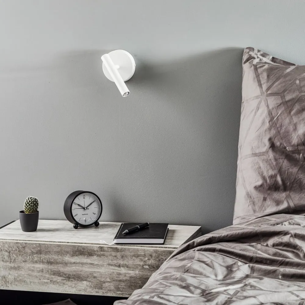 SIGMA Vegglampe Sopel Høyde 15 cm, hvit| Vegglamper