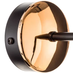 EMIBIG LIGHTING Vegglampe Spark K1 i svart og kobber