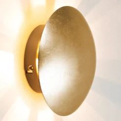 Brilliant Vegglampe Sunset gull-antikk| Vegglamper