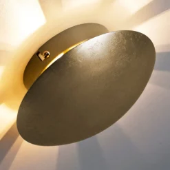 Brilliant Vegglampe Sunset gull-antikk| Vegglamper