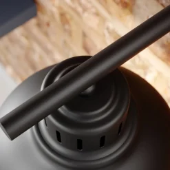 Luminex Vegglampe Sven, svart, metall, 1 lyskilde| Design- Og Hotellbelysning