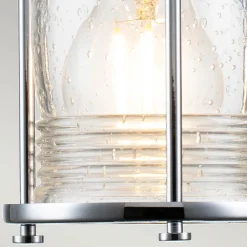 KICHLER Vegglampe til bad Ashland Bay, 1 lyskilde, krom Online